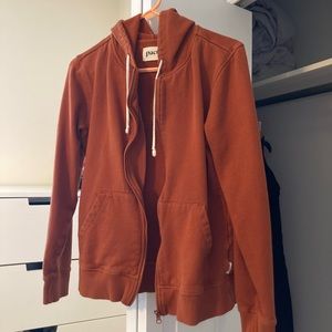 Pact Organic Cotton Hoodie in Gingerbread - M